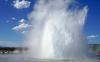 Great Fountain Geyser Erupting, Yellowstone National Park, Wyoming